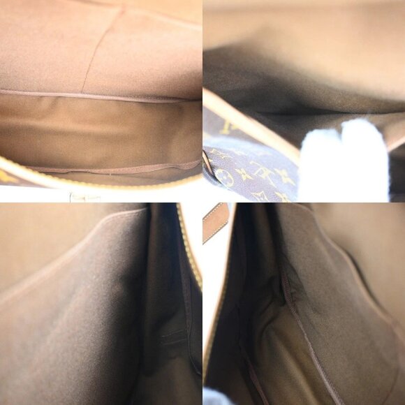 LOUIS VUITTON Saumur 35 Shoulder Bag Monogram Leather BN France M42254 85EE965 - Picture 12 of 16